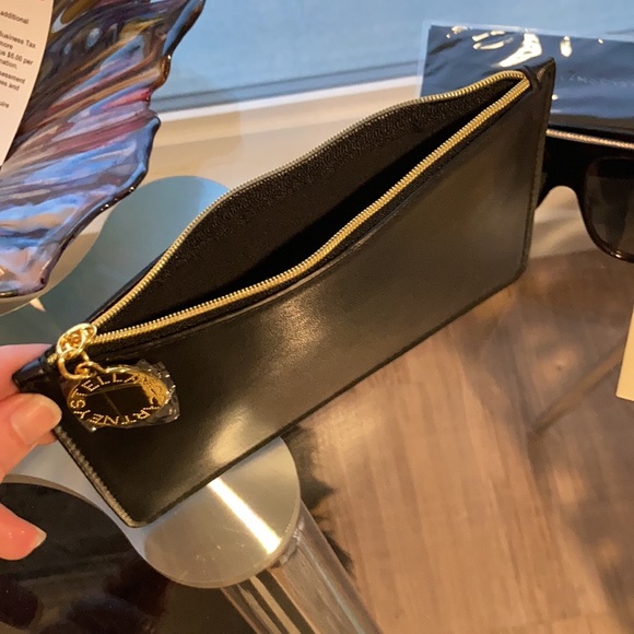 😎 🔥❤️Stella Mc Cartney sunglasses 🕶❤️with leather pouch 👝!! - Picture 7 of 11